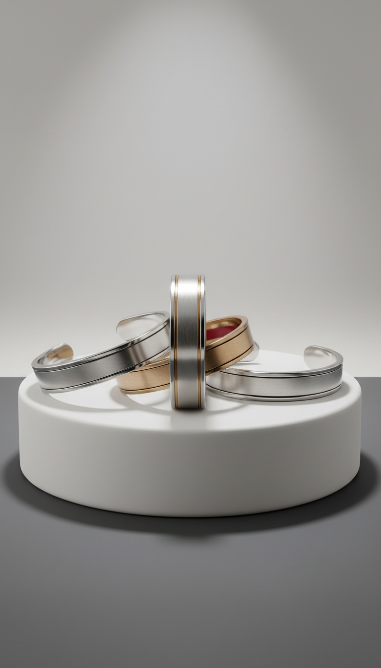 Stainless Steel Cuff Bracelet
