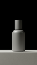 Graphite Grey Skincare Serum Bottle