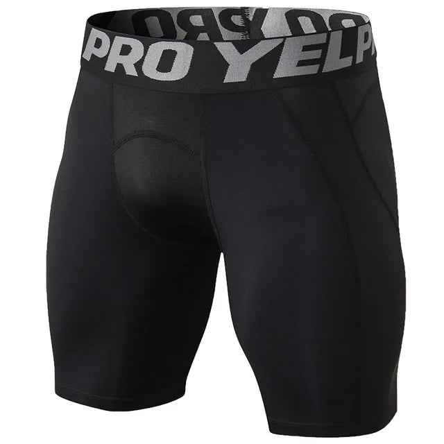 Breathable Mesh Running Short Pants Men Quick Dry Compression Sportswear Tights Gym Fitness Shorts Leggings Underwear Customized