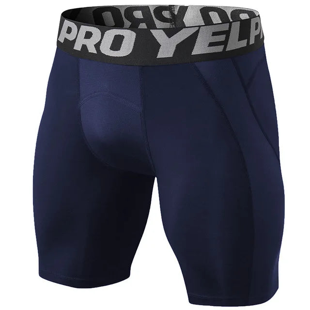 Breathable Mesh Running Short Pants Men Quick Dry Compression Sportswear Tights Gym Fitness Shorts Leggings Underwear Customized
