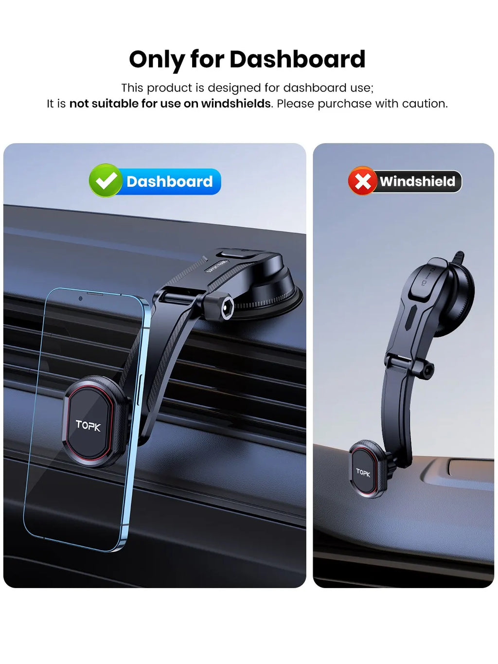 Gravity Car Phone Mount