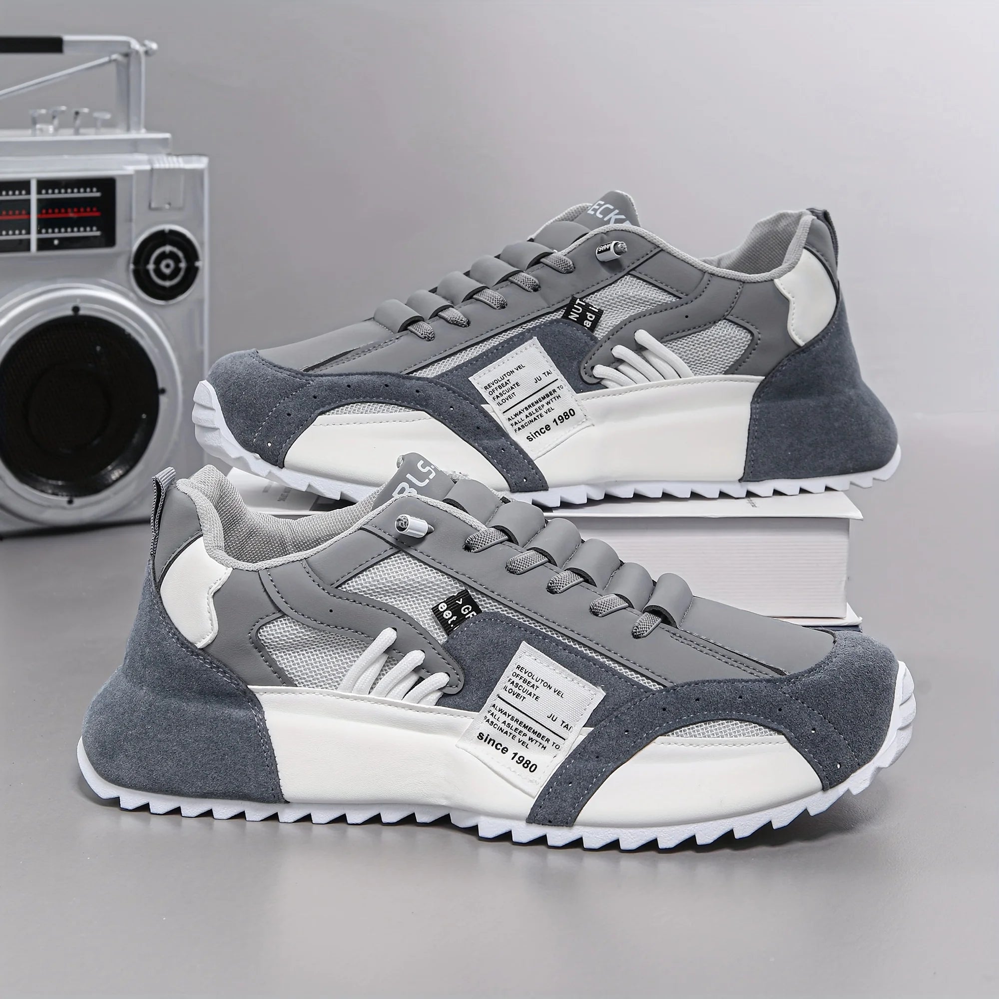 Men's Outdoor Casual Shoes, Everyday Casual Running Shoes for Men, Sizes 39 to 47