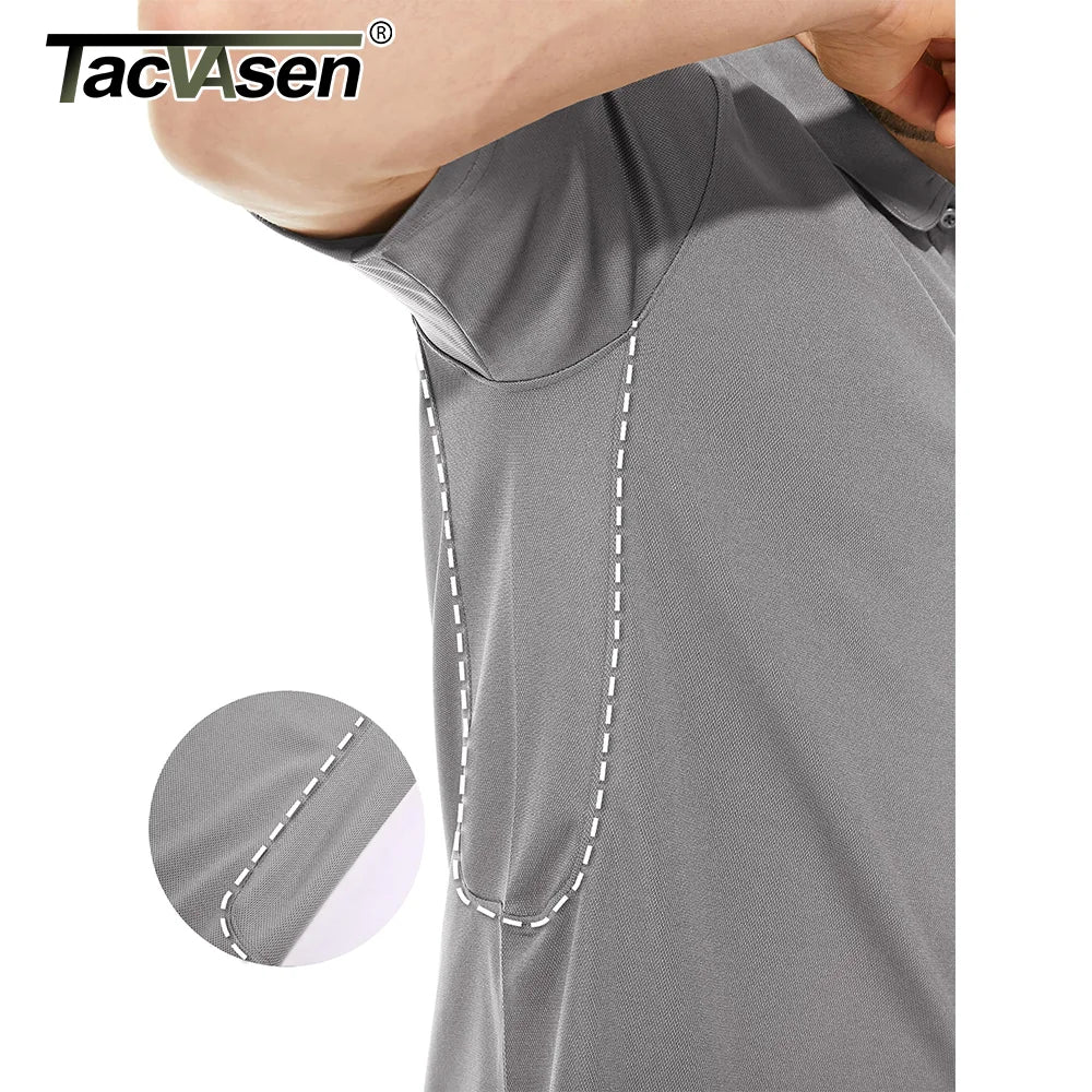Breathable Sport Polo Tee