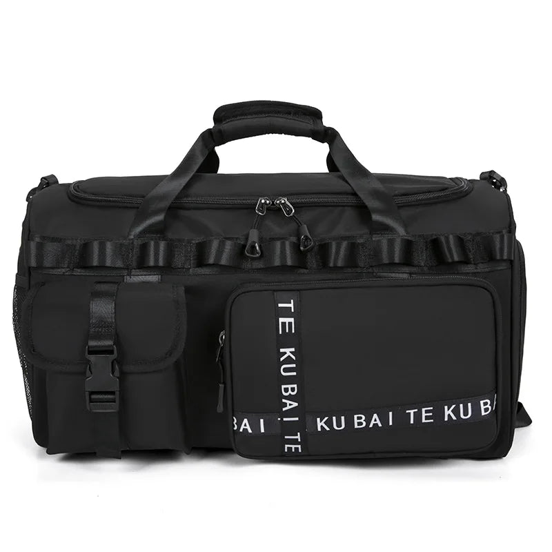 Multifunctional Casual Travel Bag Large Capacity Gym Bag Multifunctional Sports Backpack Independent Shoe Compartment Unisex