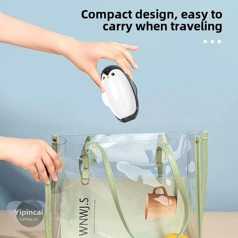 Washable Lint Remover Penguin Clothes Roller Portable Pet Hair Remover Dust Removal Eliminator Brush Hair Sticky Cleaning Tools