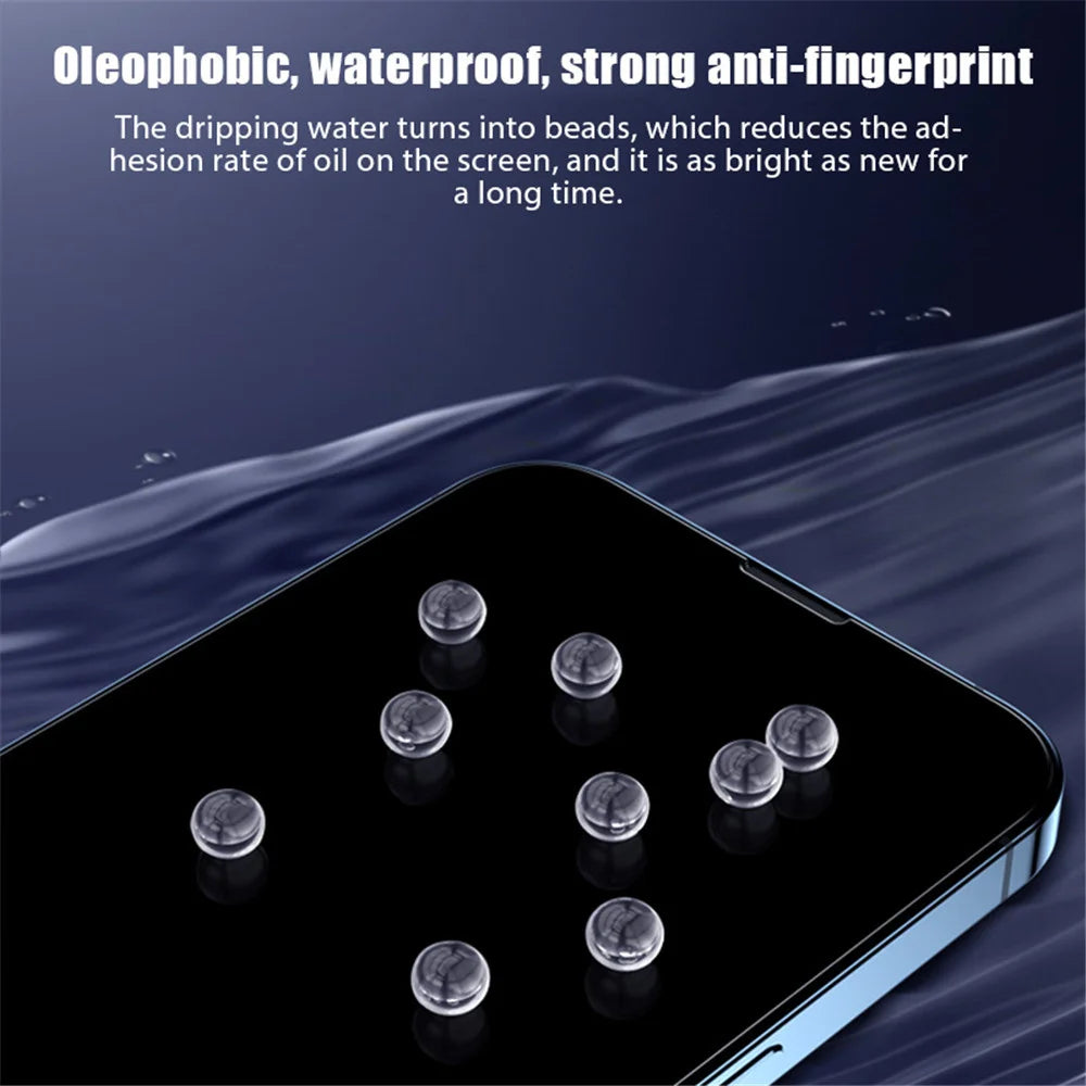 1~3PCS Anti Spy Tempered Glass For iPhone 17 16e 16 15 Pro Max Privacy Screen Protector iPhone 15 14 Plus 13 12 11 Pro Max Antiespia Pelicula de Cristal Templado iPhone 17 Pro Max Front anti-peeping Protective Film