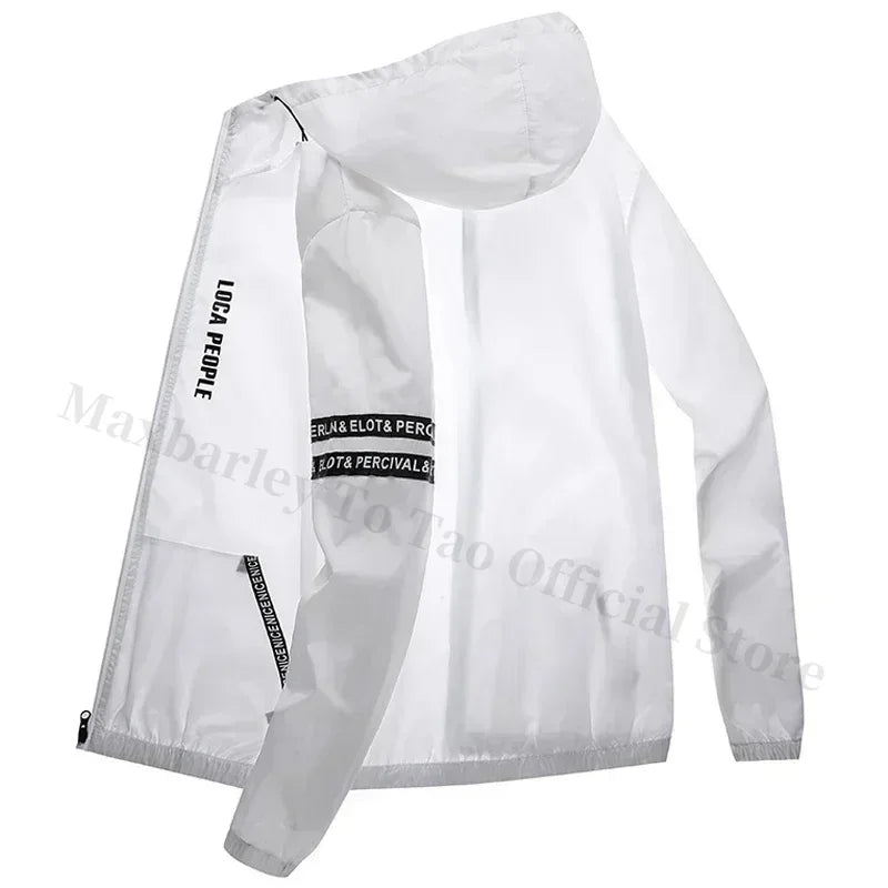Lightweight Hooded Windbreaker