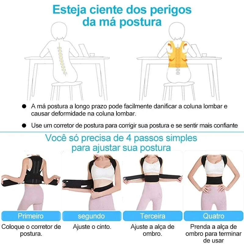 Adjustable Posture Corrector Brace