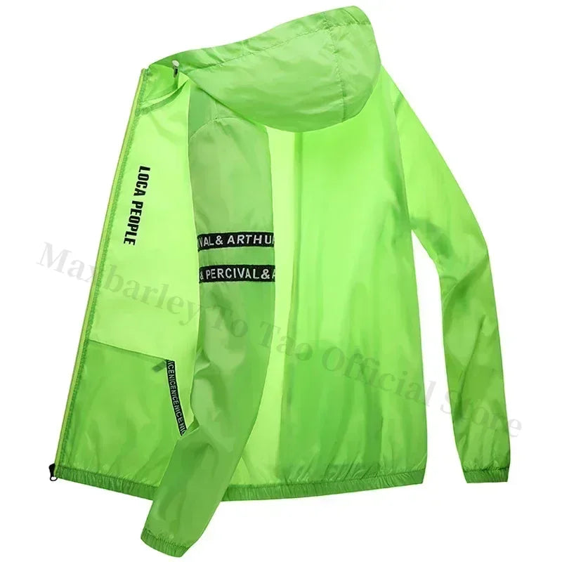 Lightweight Hooded Windbreaker