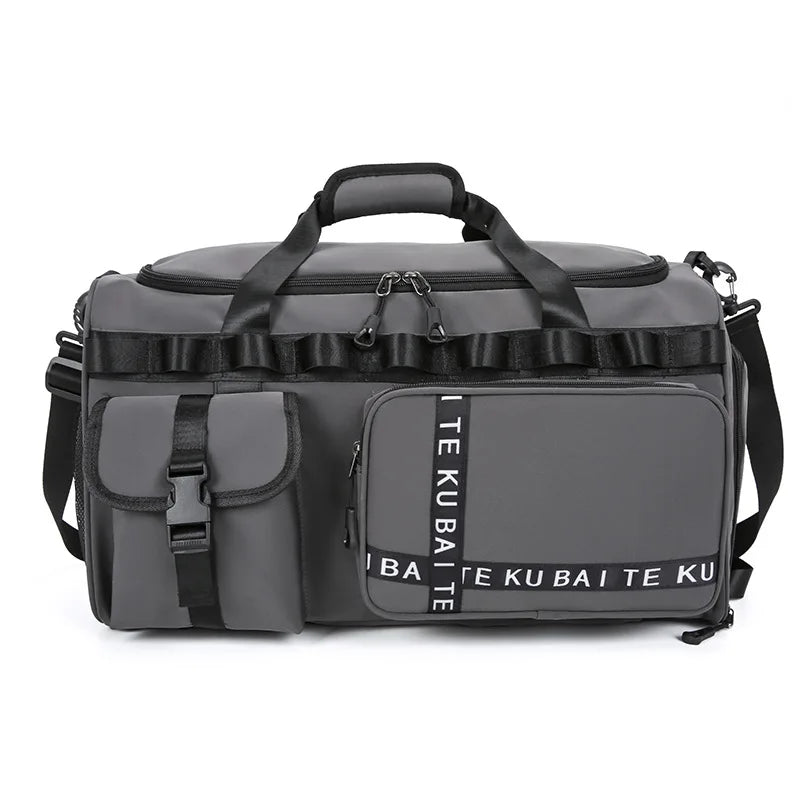 Multifunctional Casual Travel Bag Large Capacity Gym Bag Multifunctional Sports Backpack Independent Shoe Compartment Unisex