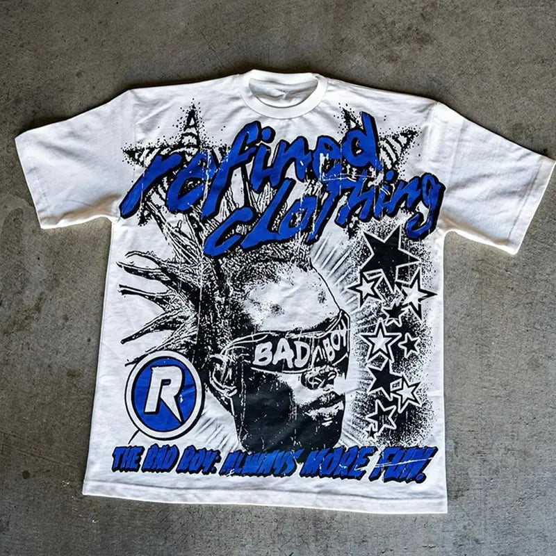 Bold Graphic Cotton Tee
