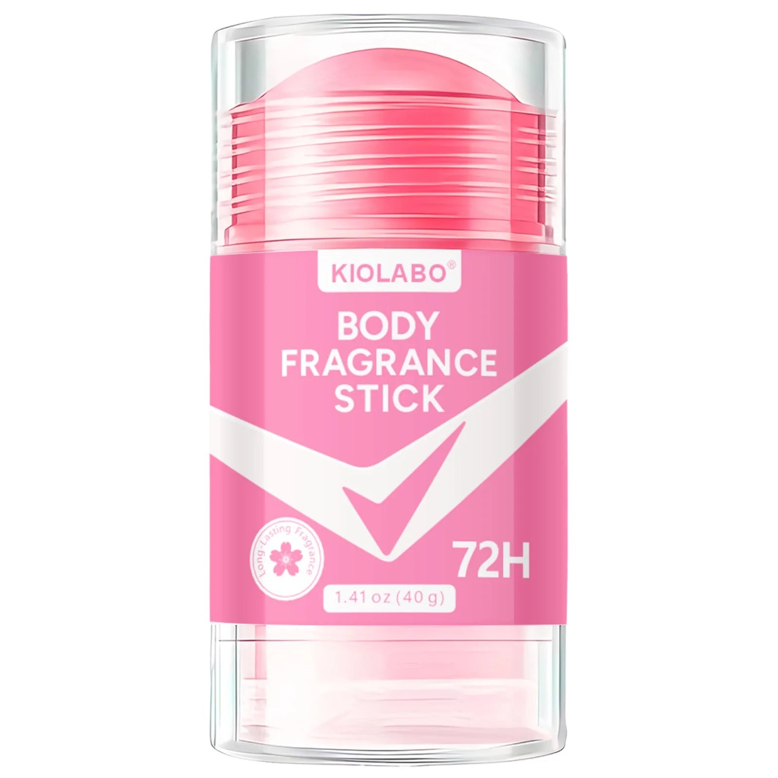 KIOLABO Rose Scent Deodorant Stick, Mild Hypoallergenic Formula, Refreshing Comfort, Hydrating Skin Care, Natural Long-Lasting F