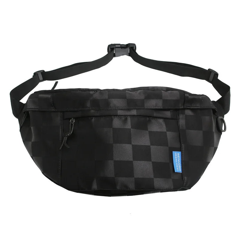 Large Capacity Men Chest Bags Fashion Waist Bag Unisex Street Hip-hop Shoulder Bag Chest Pack Outdoor Sport Fanny Pack Belt Bags