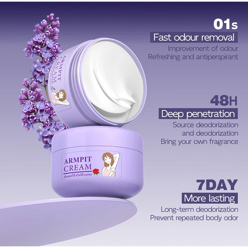 Herbal Deodorant Solid Underarm Balm Antiperspirant Natural Refresh Rose Lavender Underarm Deodorant Solid Fragrance Dean Taste