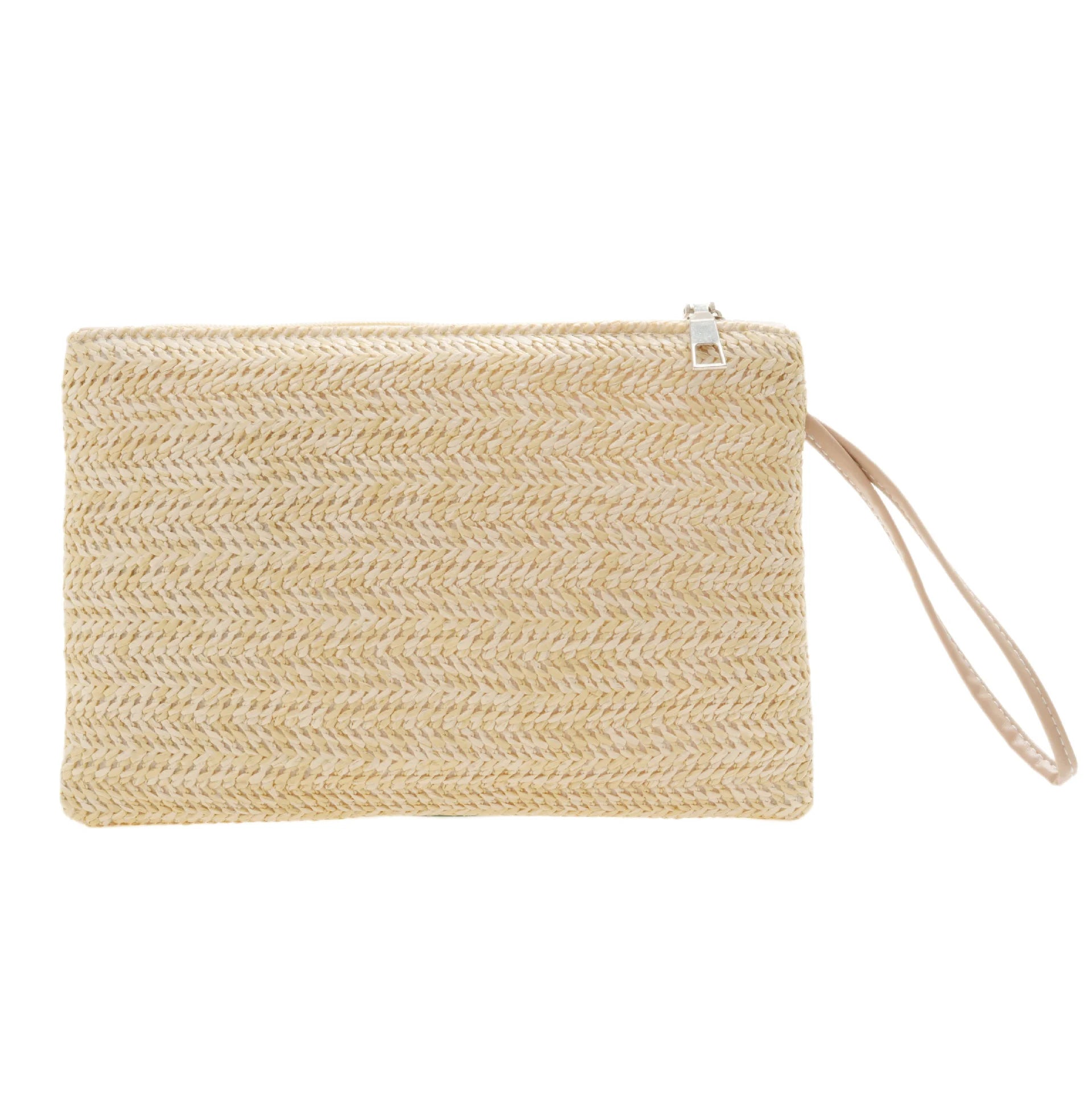 Straw Clutch Purses For Women New Summer Beach Handbags Wedding Envelope Wallet Simple Casual Shopping Bag Coin Purse 2022
