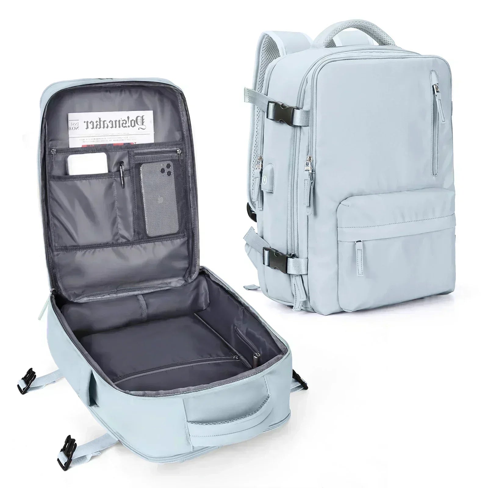 Backpack 40x30x20 Airplane, Cabin Hand Luggage Backpack, Laptop Backpack for Aeroplane Travel, School Backpack