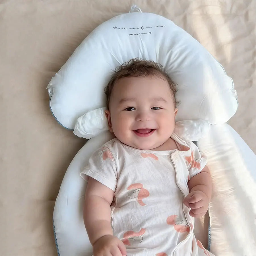 Baby Soothing Pillow Preschool Shaping Pillow Sleeping Pillow Correcting Head Deviation Newborn Preventing Head Deviation