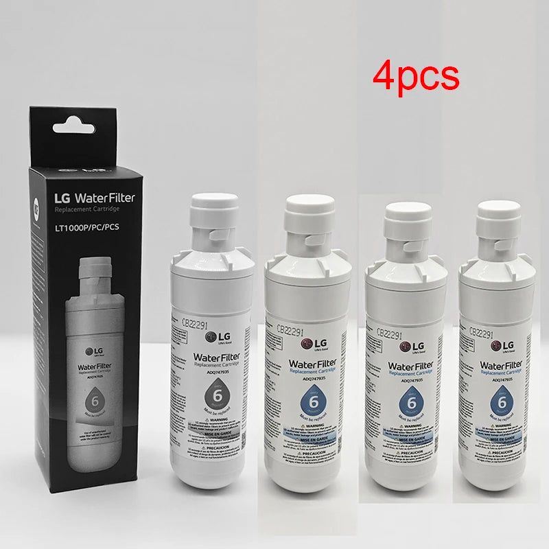 1PCS 6PCS Replace Refrigerator Water Filter For LG LT1000P, ADQ74793501 ADQ74793502 MDJ64844601, Kenmore 46-9980, 9980