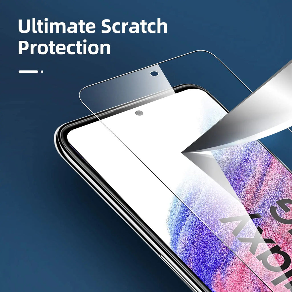 For Samsung Galaxy A53 5G 6.5 inch Screen Protector Tempered Glass Crystal Mica 9H Protective HD Clear Transparent Anti Scratch