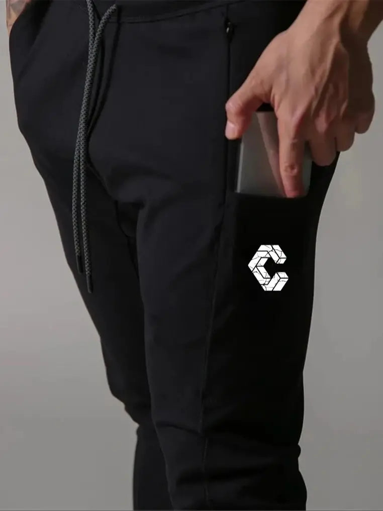 CRONOS Men's Sweatpants Fashion Brand Clothing Spring Autumn New Sportswear Casual Men Pants Gym Running Training Jogging Pants