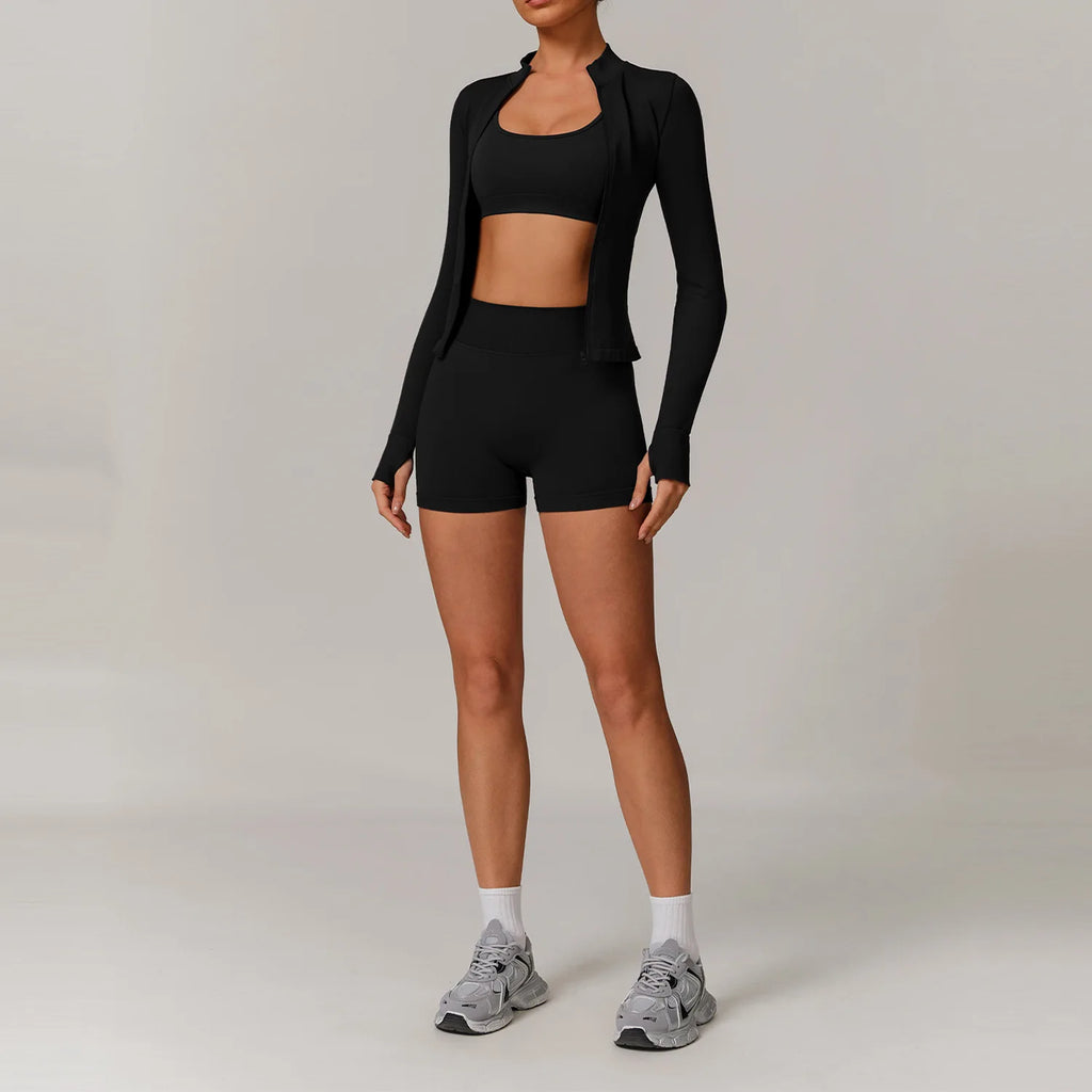 Sportswear Seamless Yoga Set 2/3PCS Gym Clothes Sportswear Yoga Suits For Women Fitness Set Tracksuits Sports Bra Gym Leggings