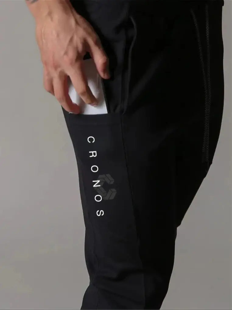 CRONOS Men's Sweatpants Fashion Brand Clothing Spring Autumn New Sportswear Casual Men Pants Gym Running Training Jogging Pants