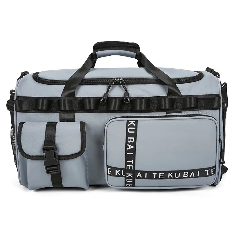 Multifunctional Casual Travel Bag Large Capacity Gym Bag Multifunctional Sports Backpack Independent Shoe Compartment Unisex