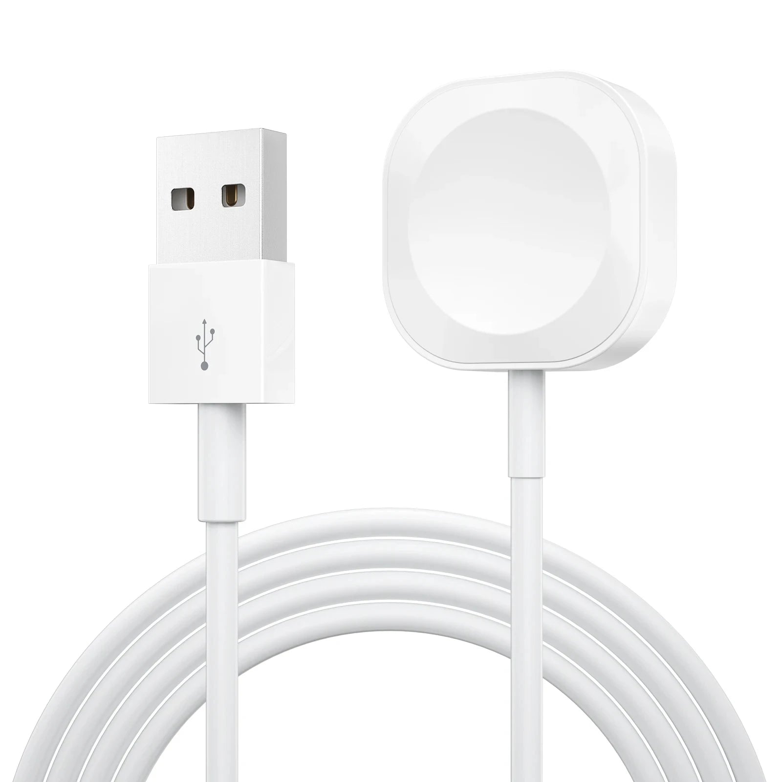 2024 Magnetic Wireless USB A Fast Charger for Apple Watch Ultra Series 9 8 7 6 SE Type C Cable Charging for iWatch Series 5 3 2