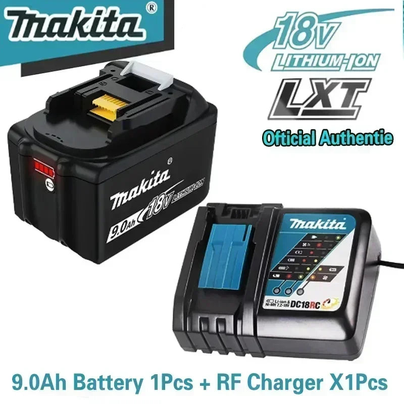 Makita 18V 6.0Ah rechargeable battery, suitable for Makita BL1840 BL1830 BL1830B BL1850 BL1850B original power tool battery