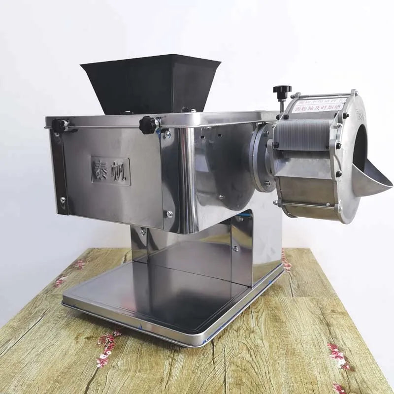 Electric commercial meat cutter Stainless steel Pork beef slicer Fully Automatic meat dicing machine