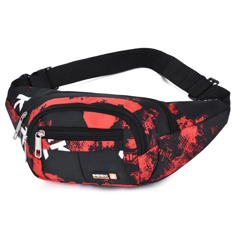 Sporting Pack Women Casual Fanny Bags Men's Boy Drop Leg Bags Hip Bum Belt Bag Travel Riding Motorcycle Crossbody Purse Pouch