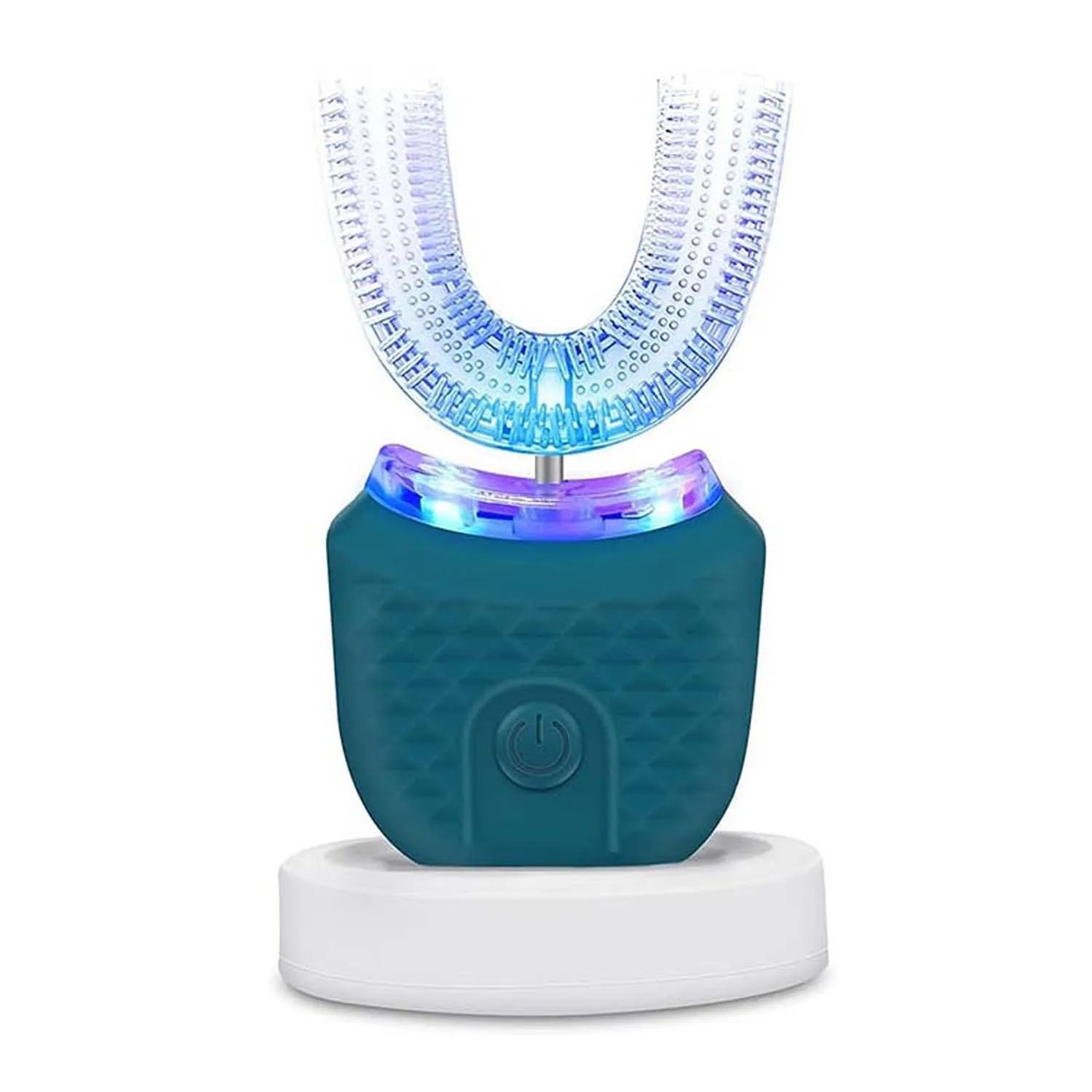 Wireless Charging U-shaped Adult Electric Toothbrush Ultrasonic Toothbrush With Silicone Waterproof Vibration Sonic Toothbrush
