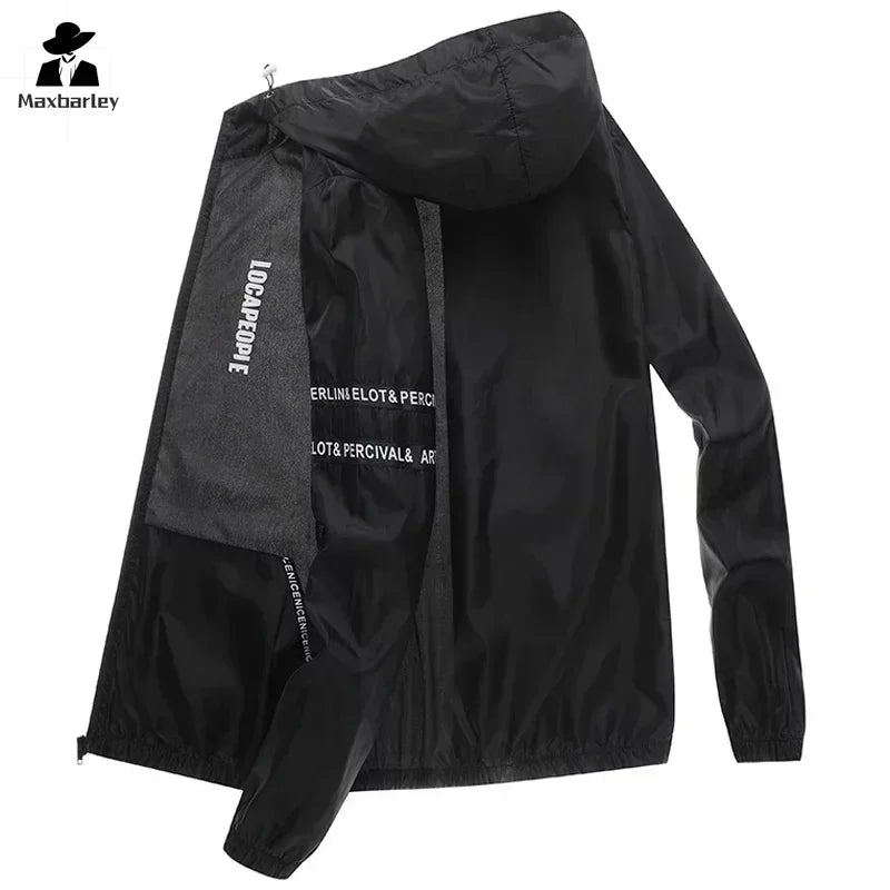 Lightweight Hooded Windbreaker