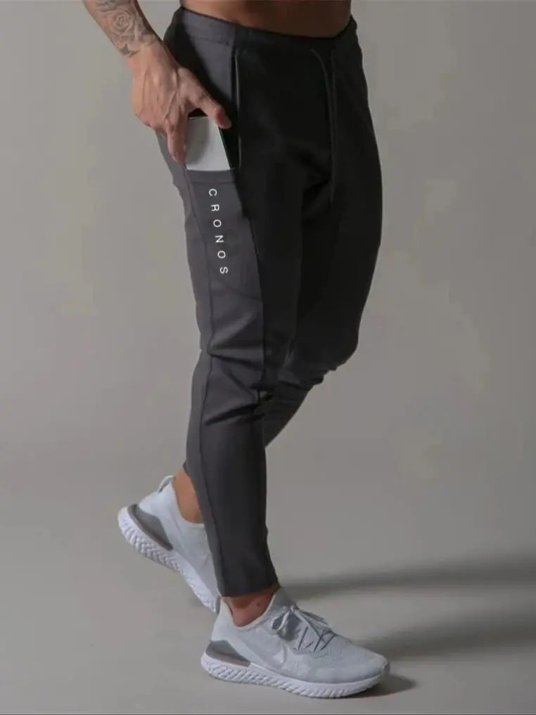 CRONOS Men's Sweatpants Fashion Brand Clothing Spring Autumn New Sportswear Casual Men Pants Gym Running Training Jogging Pants
