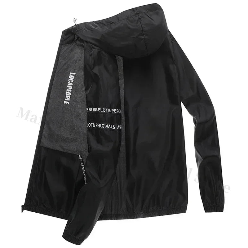 Lightweight Hooded Windbreaker