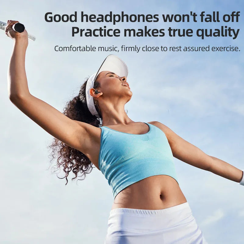 Original SP16 Sports Wireless Earphones over Ear Buds with Earhooks Ture Wireless Running in-Ear Headphones With Mic Otemkay