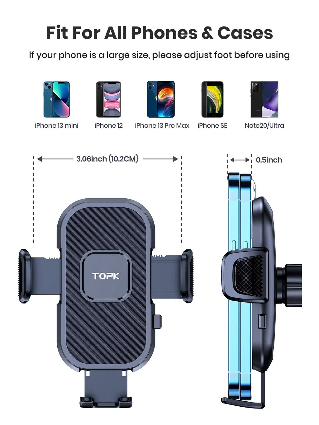 Gravity Car Phone Mount