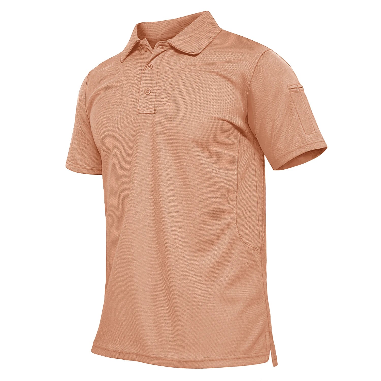 TACVASEN Summer Colorful Fashion Polo Tee Shirts Men's Short Sleeve T-shirt Quick Dry Team Work Green T-Shirt Tee Tops Clothing