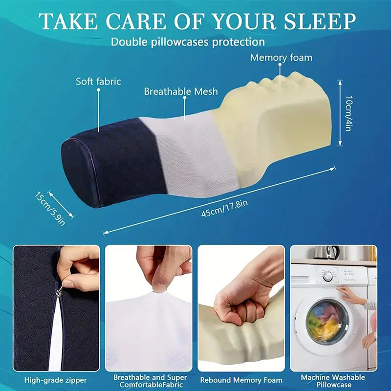 Relieve neck discomfort with neck pillows and head massager pillows, providing better support for the neck