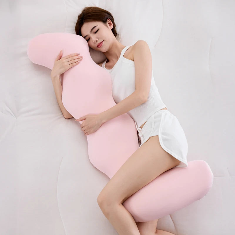 Memory Ergonomic Side Sleep Body Pillow Slow Rebound Cool Feeling Throw Pillows Specifically Designed for Sleep Aid Long Pillows