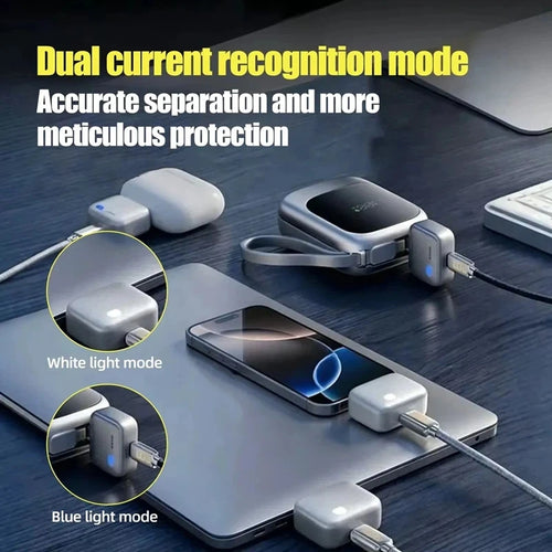 140W Fast Charging Automatic Physical-Disconnect Charger Smart Battery Anti-Overcharge Protection Charge Adapter Type-C Port