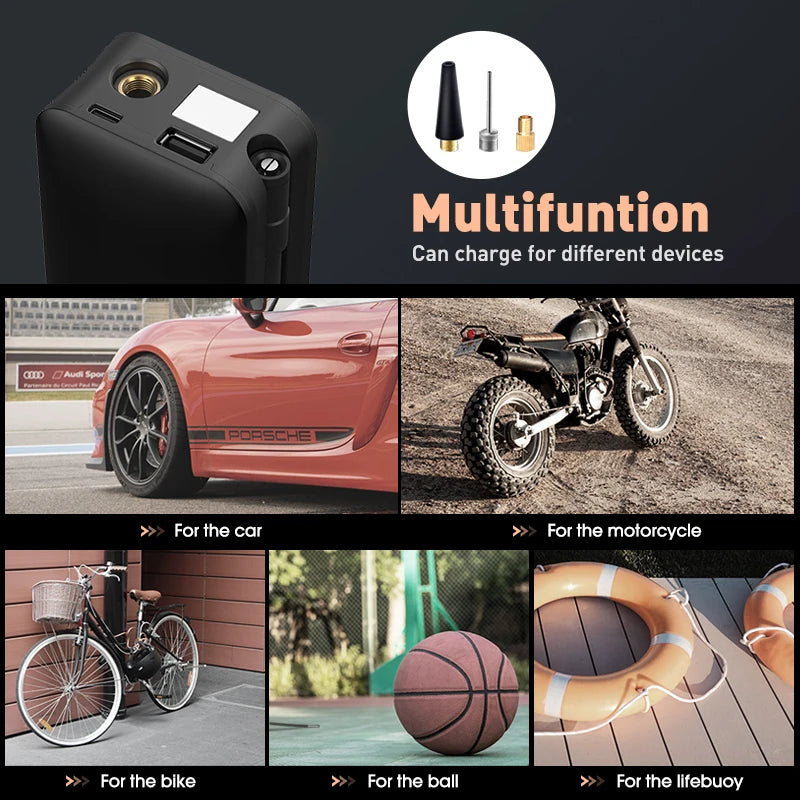 Cordless Portable Tyre Inflator