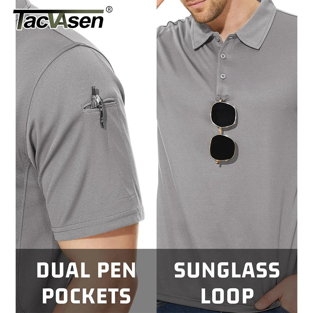 Breathable Sport Polo Tee