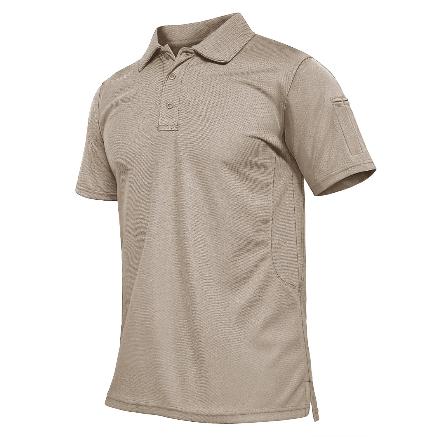 TACVASEN Summer Colorful Fashion Polo Tee Shirts Men's Short Sleeve T-shirt Quick Dry Team Work Green T-Shirt Tee Tops Clothing