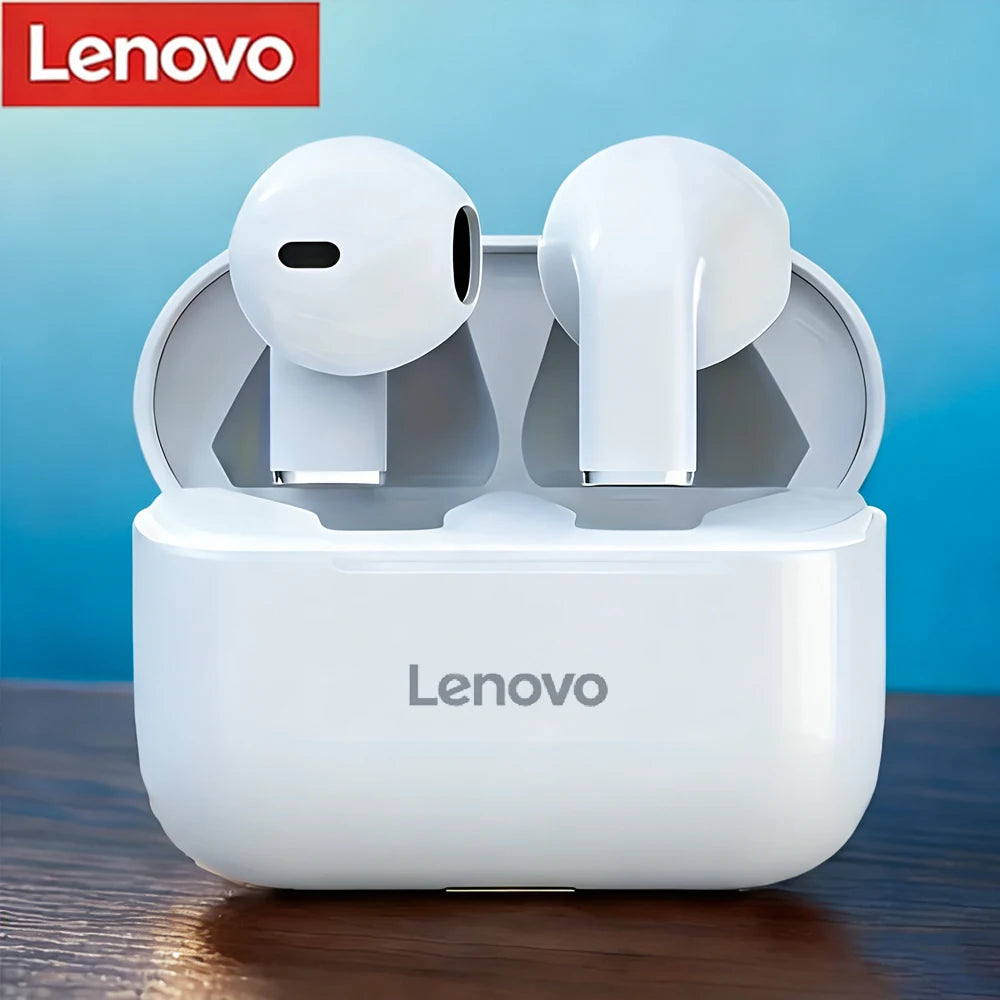 Original Lenovo TWS Wireless Bluetooth Earphones Game Noise Reduction Headphones in Ear Headset with Microphone