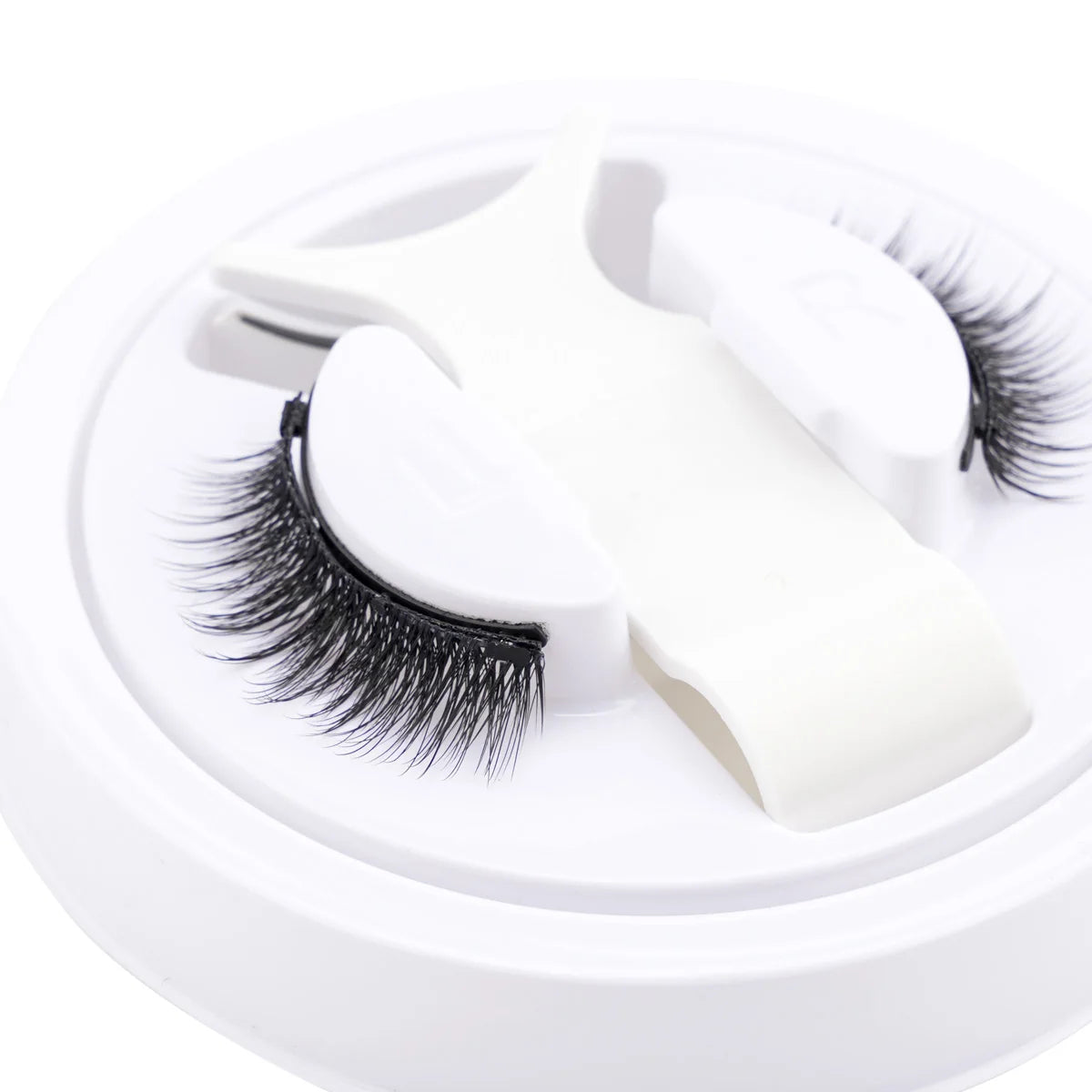 Magnetic Faux Mink Eyelashes with Tweezers