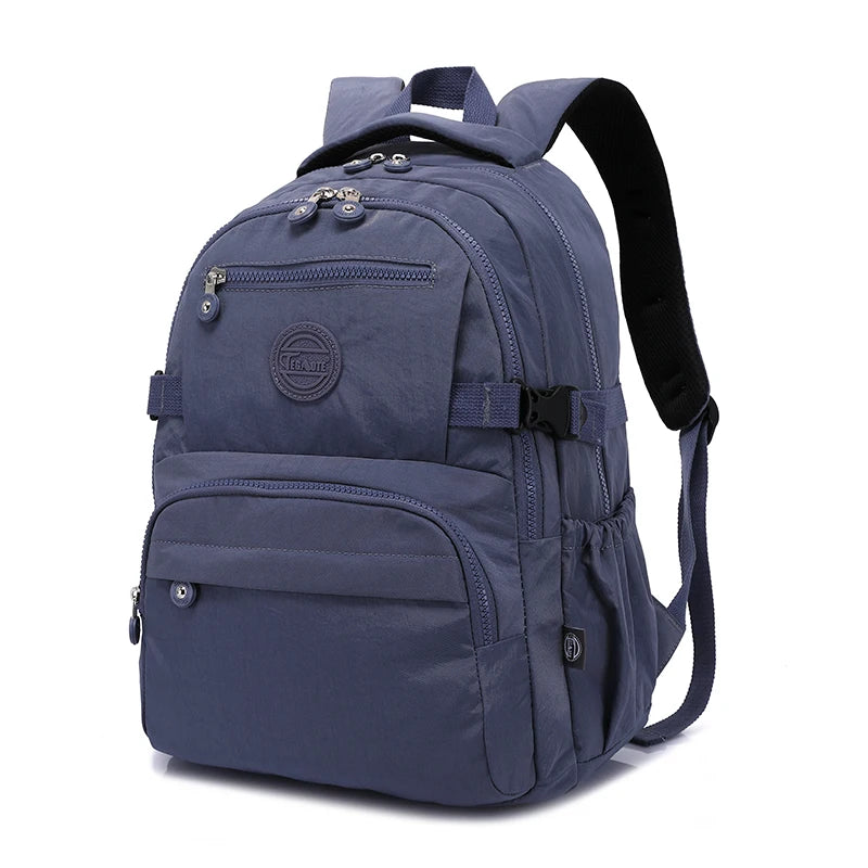 TEGAOTE Large Nylon Waterproof Backpack Travel Rucksack for Women School Bags Mochilas Mujer Kids Girls 2025