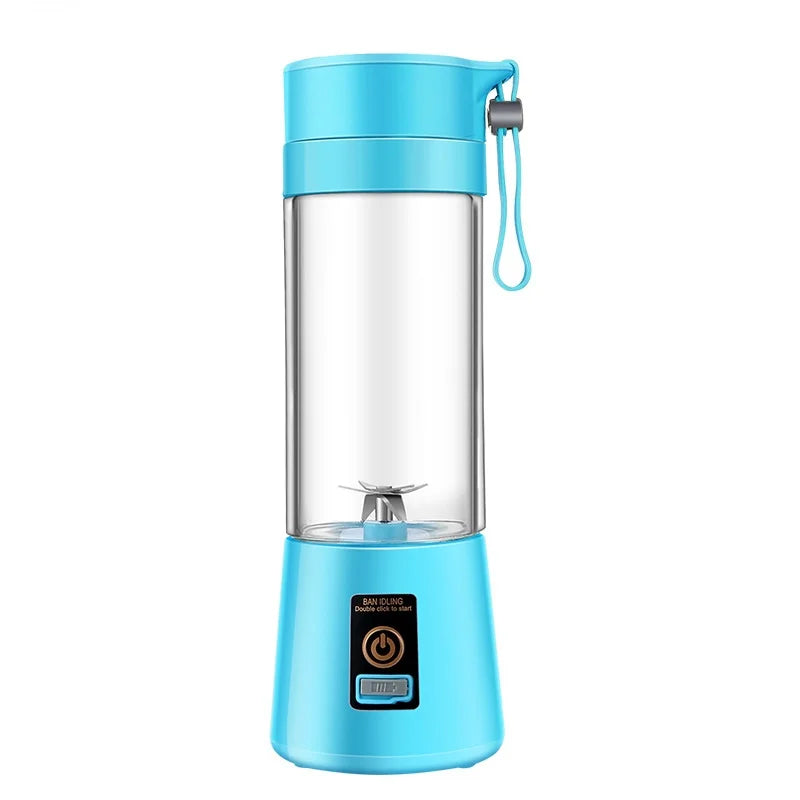 High Quality Portable USB Rechargeable Juicer Blender with Stainless Steel Blades Automatic Handheld Fruit Smoothie Cup