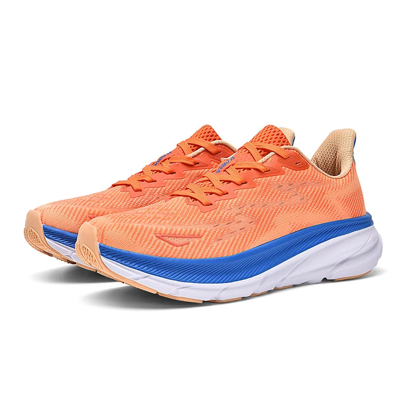 Marathon Sports Running Shoes Men Breathable Lightweight Women Comfortable Athletic Nonskid Leisure Outdoor Hiking Trail Sneaker