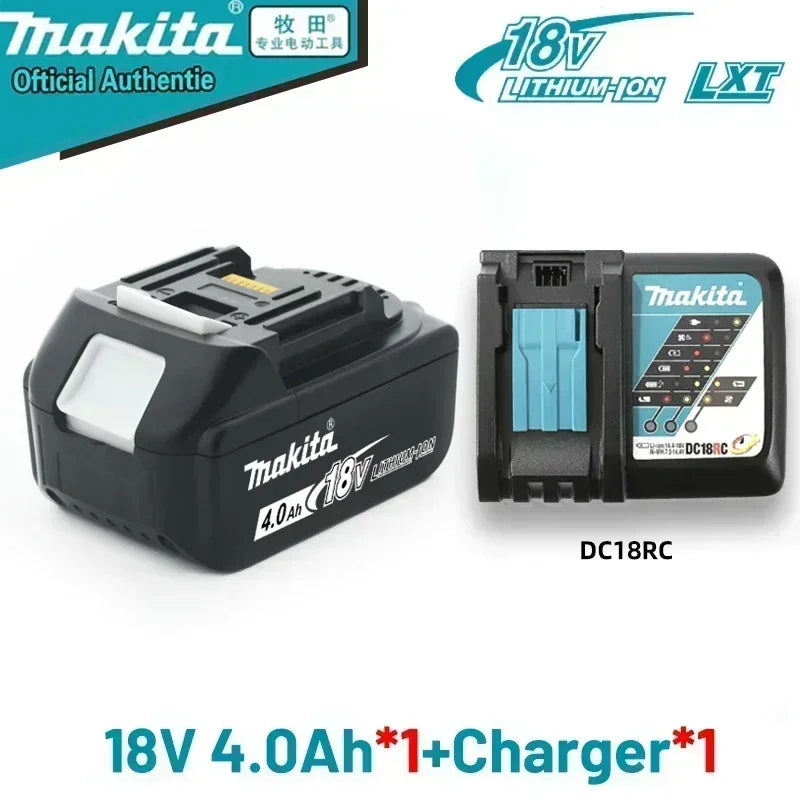 Makita 18V 6.0Ah rechargeable battery, suitable for Makita BL1840 BL1830 BL1830B BL1850 BL1850B original power tool battery